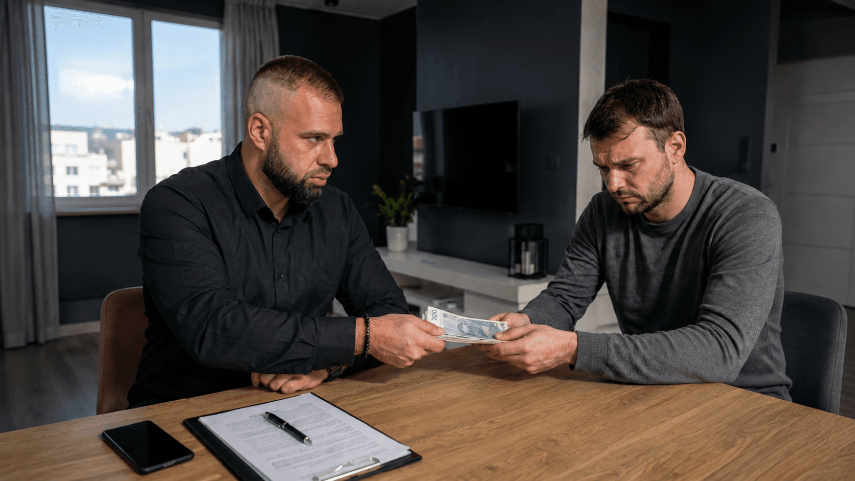 Przekazanie środków wierzycielowi przy dokumentach sprawy
